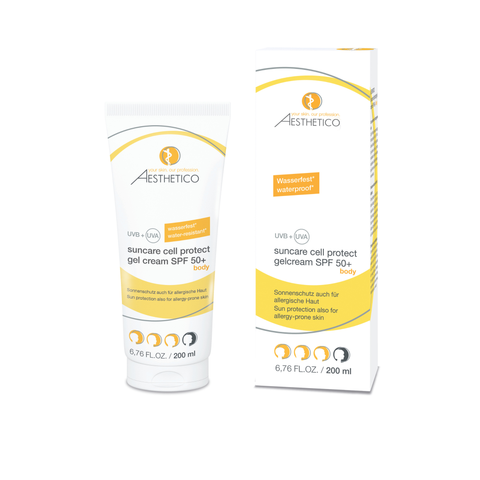 AESTHETICO Suncare cell protect gel cream SPF 50+