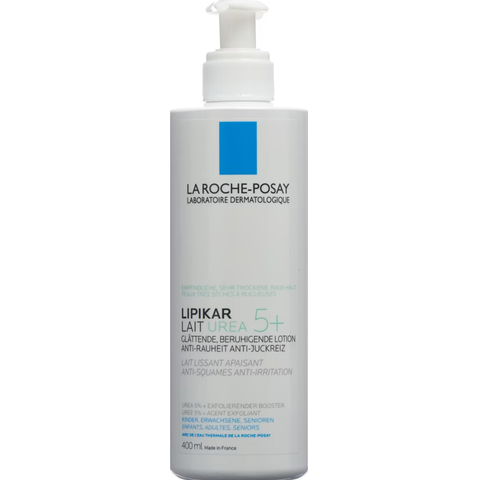 LA ROCHE POSAY Lipikar Milch Urea 5+ 400ml