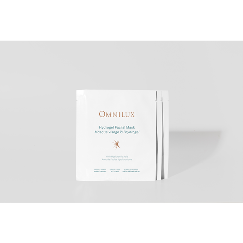 Omnilux Hydrogel Facial Mask 3pk (3 Einmalanwendungen)
