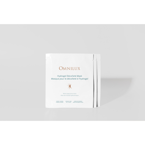 Omnilux Hydrogel Décolleté Mask 3pk (3 Einmalanwendungen)