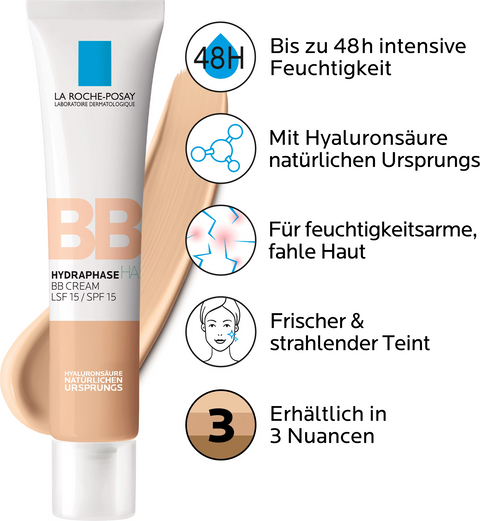 LA ROCHE POSAY Hydraphase HA BB Creme medium